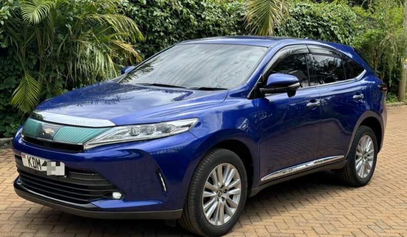 TOYOTA HARRIER 2017 MODEL full