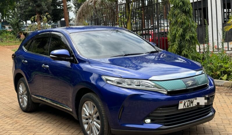TOYOTA HARRIER 2017 MODEL full